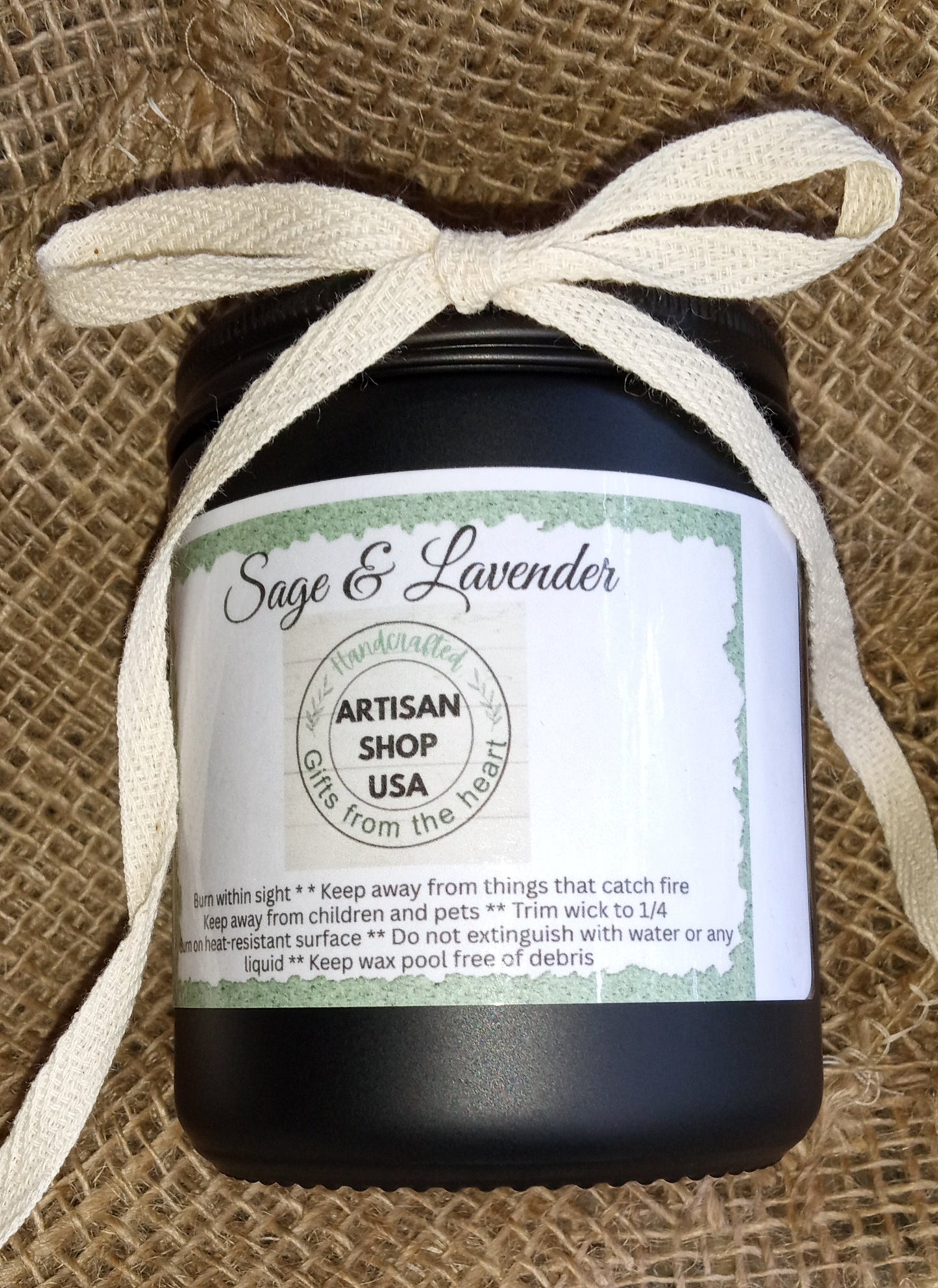 (105) Sage & Lavender Soy Candle