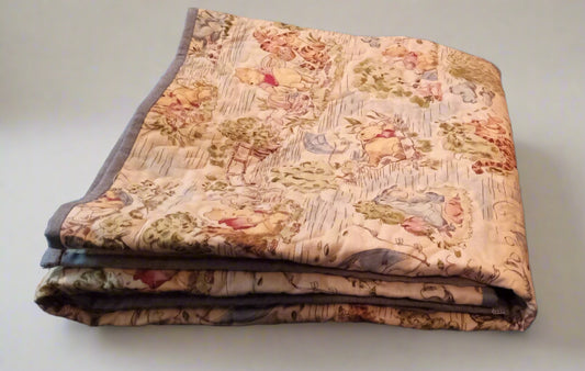Quilted play pad 'Pooh and Friends' DONATED TO PREGNANCY CENTER