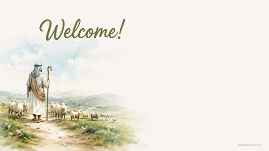 Shepherd and Flock Presentation Theme Slides Deck