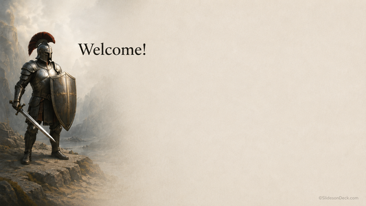 The Armor of God Presentation Theme Slides Deck