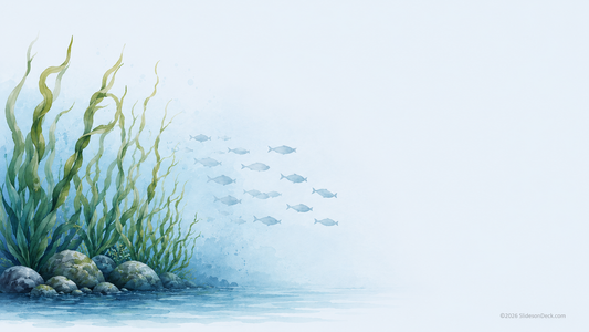 Ocean Science Mini Presentation Theme Slides Deck