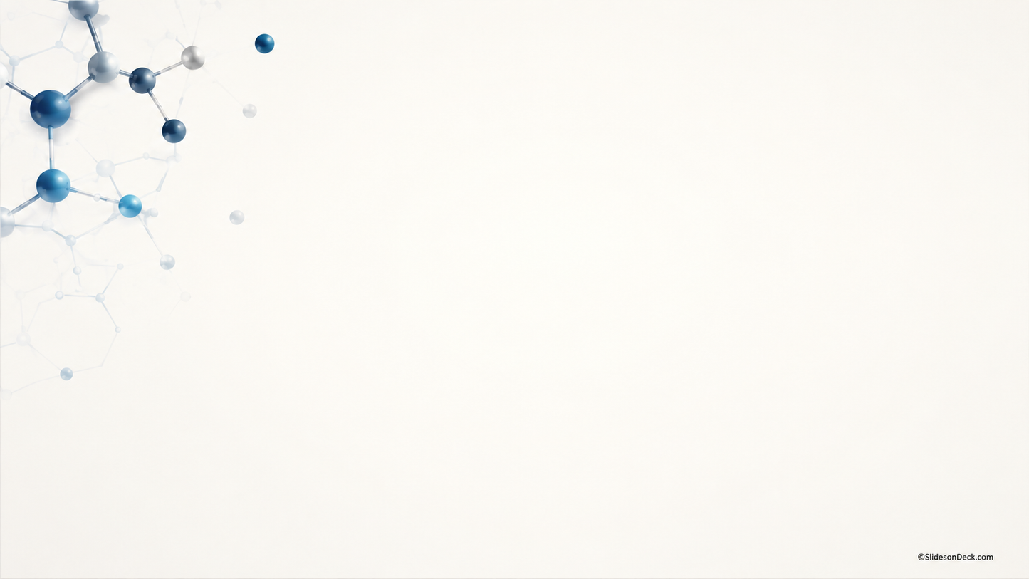 Molecule Presentation Theme Slides Deck