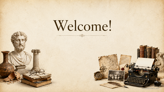 History Presentation Theme Slides Deck