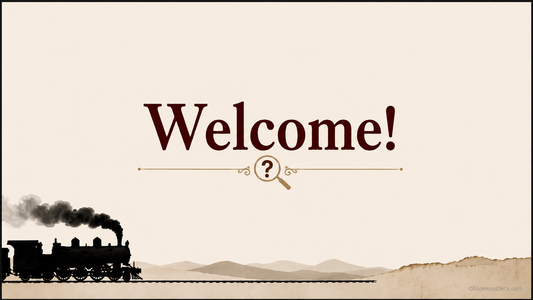 Clues & Secrets Presentation Theme Slides Deck