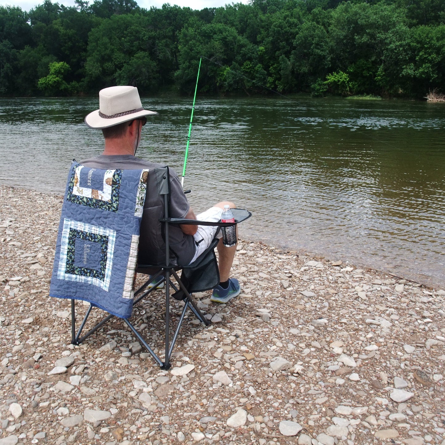 103 Spirit on the Lake Lap Quilt 43x57