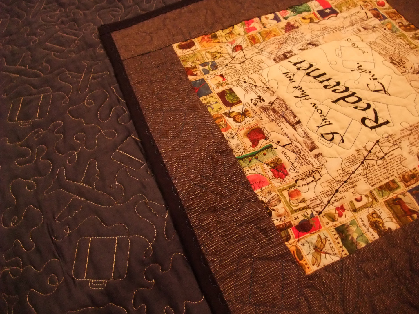 (104) Travel Blessings Lap Quilt