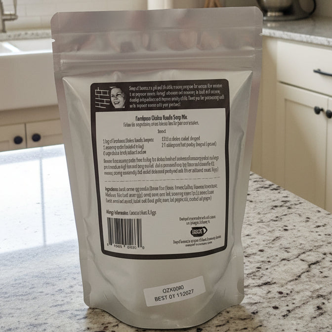 Farmhouse Chicken Noodle Soup for Two