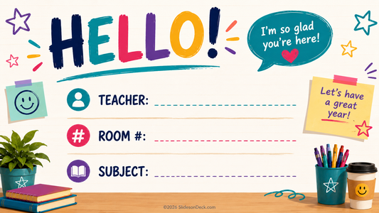 First week of school teacher resource