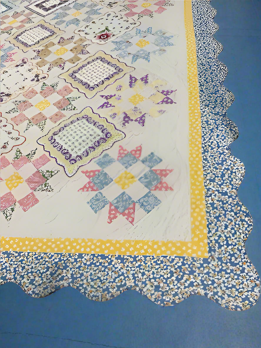 (502) Handkerchief Quilt 66" x 79"