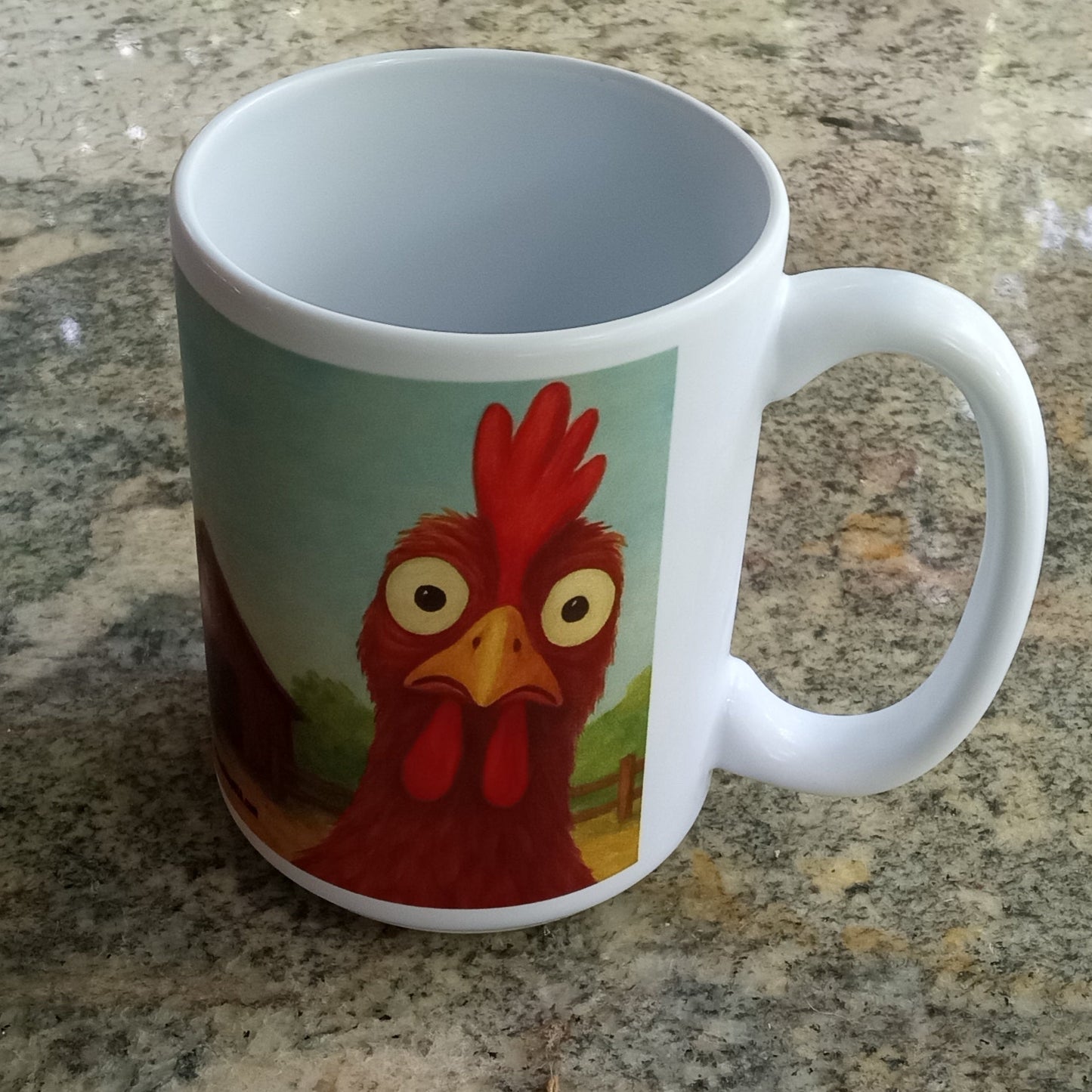 (108) Not My Barnyard. Not My Chicken. – 15 oz Mug