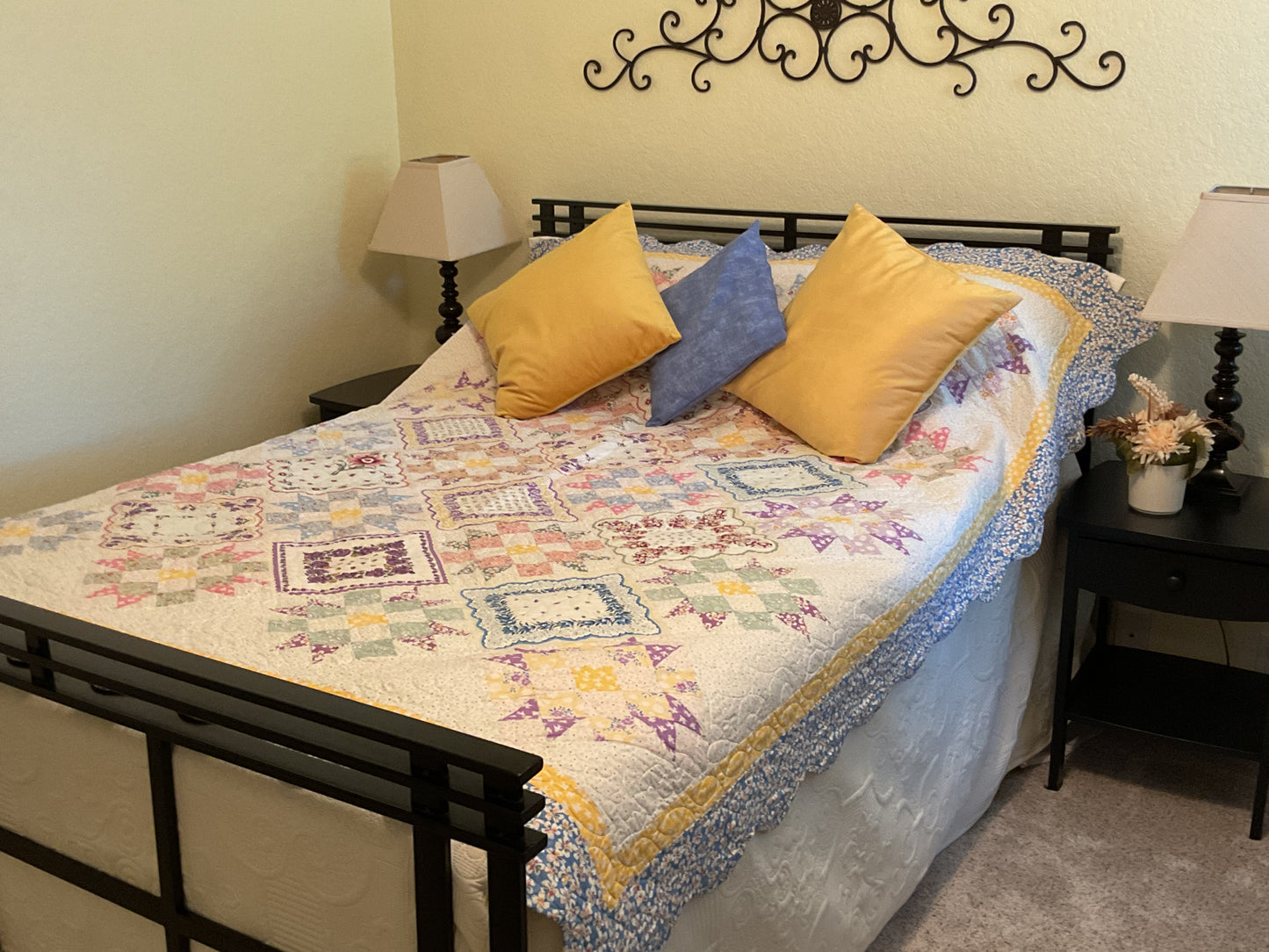 (502) Handkerchief Quilt 66" x 79"