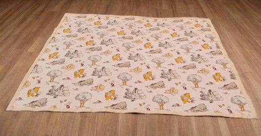 ★ ★ ★ ★ ★ GIVEAWAY Bear-inspired quilted play pad