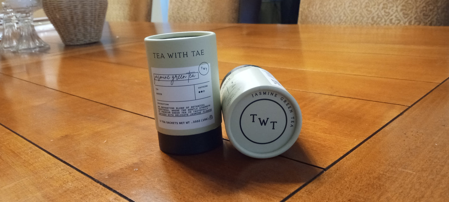Jasmine Green Tea Mini Tube Gift -2 oz