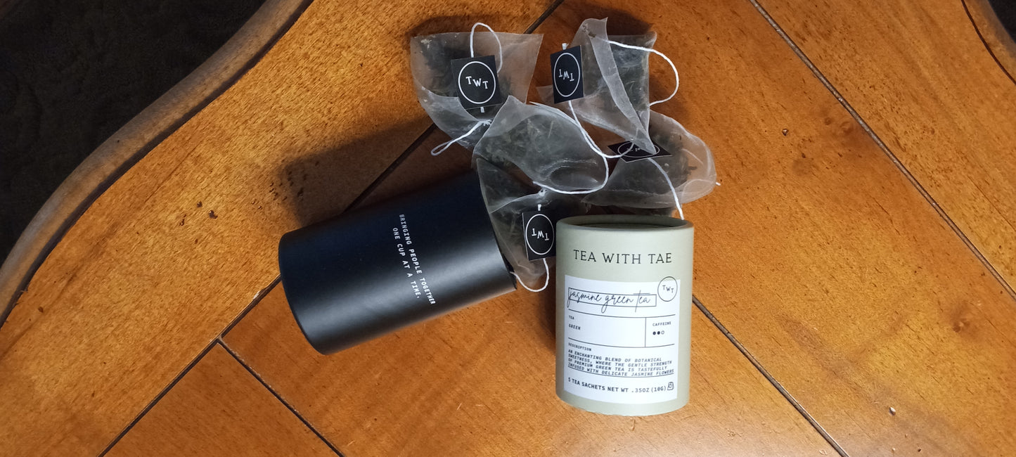 Jasmine Green Tea Mini Tube Gift -2 oz