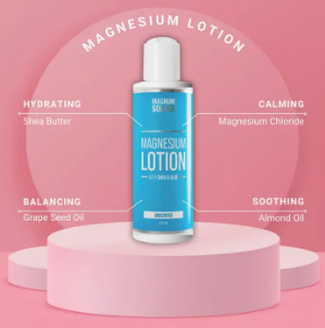 Magnesium Lotion - Restless Legs & Muscle Pain Relief 8oz