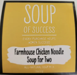 Farmhouse Chicken Noodle Soup for Two