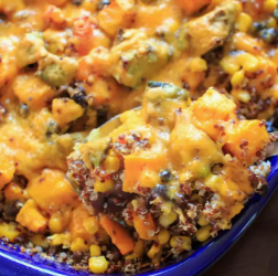 Quinoa Enchilada Casserole