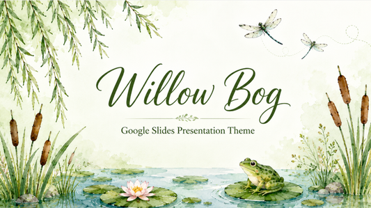 Willow Bog Presentation Theme Google Slides