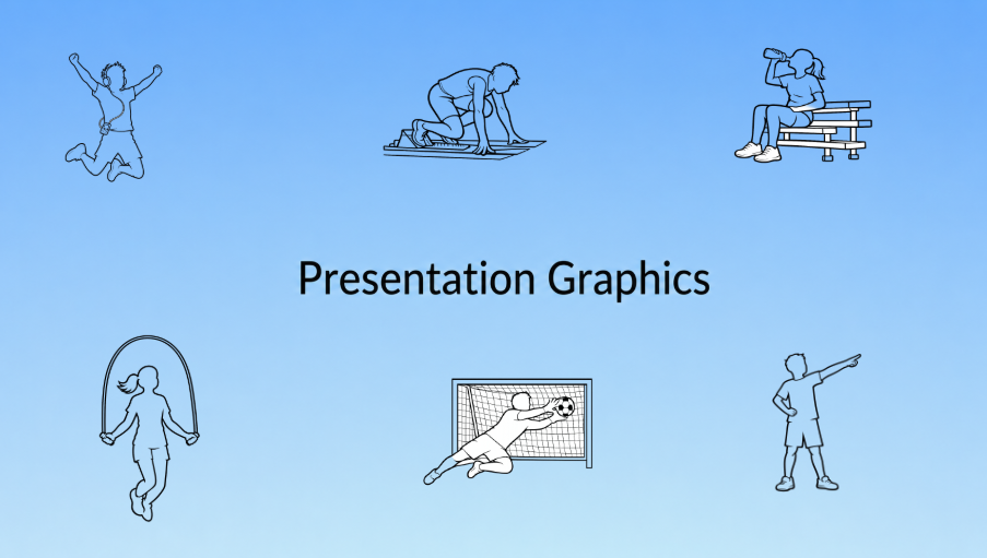 Early at the Track Presentation Theme Slides Deck