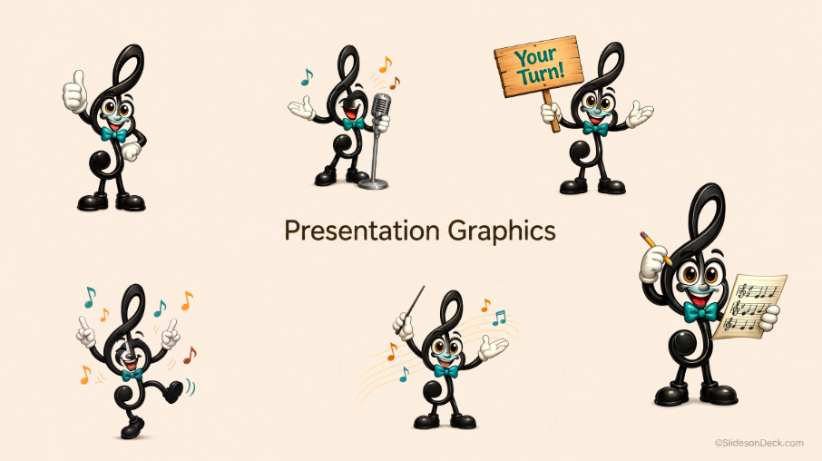 Musical Meerkat Presentation Theme Slides Deck