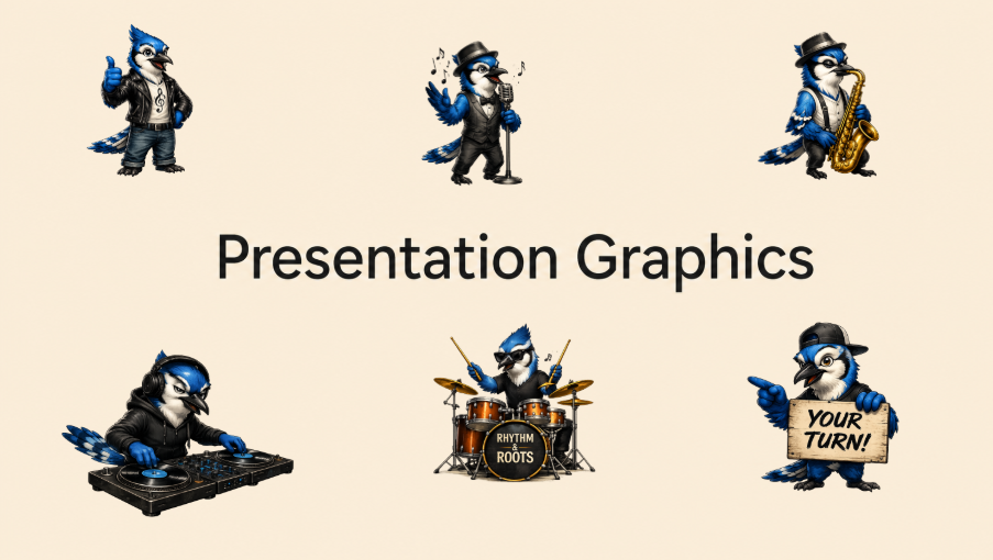 Jazz to Hip Hop Presentation Theme Slides Deck