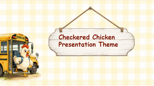 Checkered Chicken Presentation Theme Slides