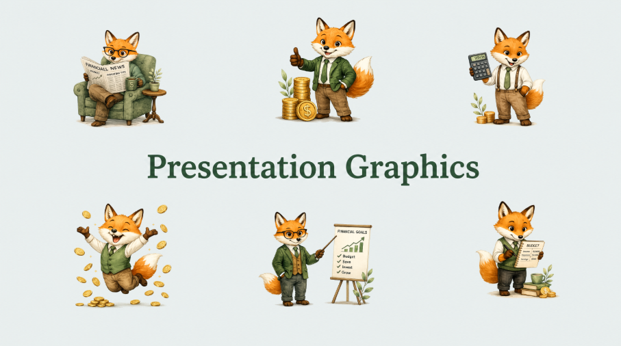 Money Fox Presentation Theme Slides Deck