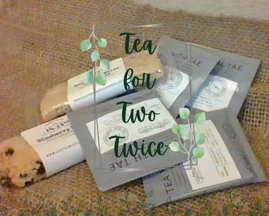 Tea for Two Twice – Chamomile Tea & Biscotti Gift Set