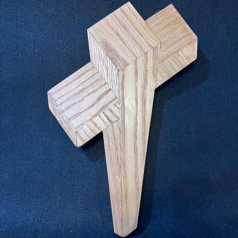 White Oak Cross 9X13