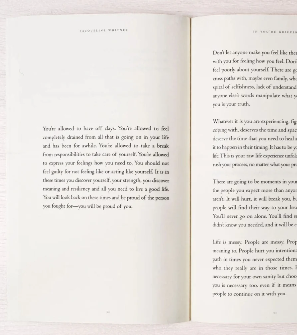 (122) If You're Grieving, by Jaqueline Whitney