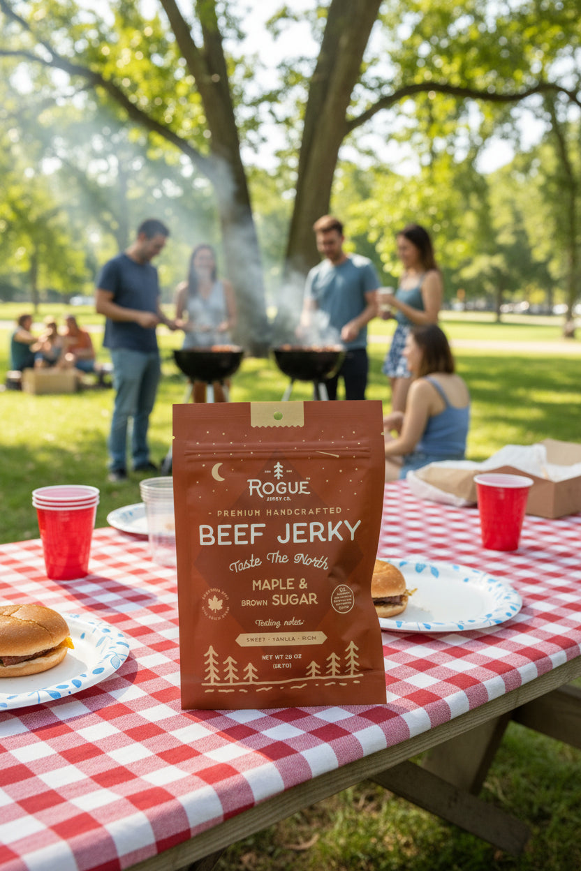 Maple and Brown Sugar Beef Jerky