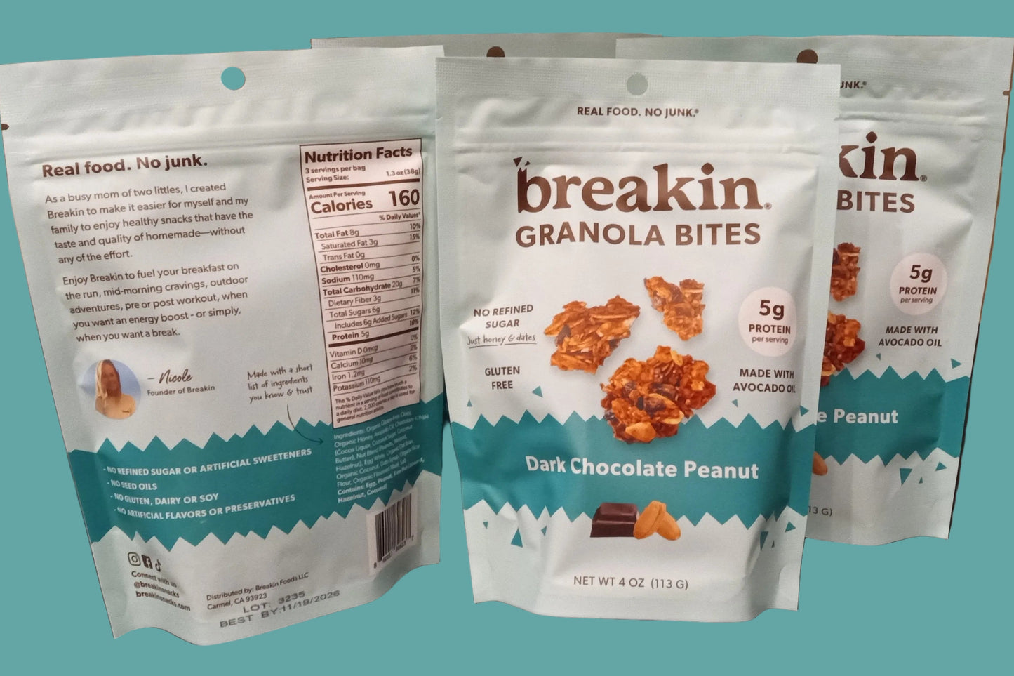 4 ounce soft crunch breakin bites snack