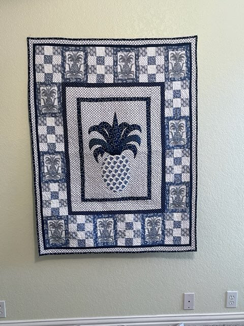 (509) Blue and White Hospitality Quilt