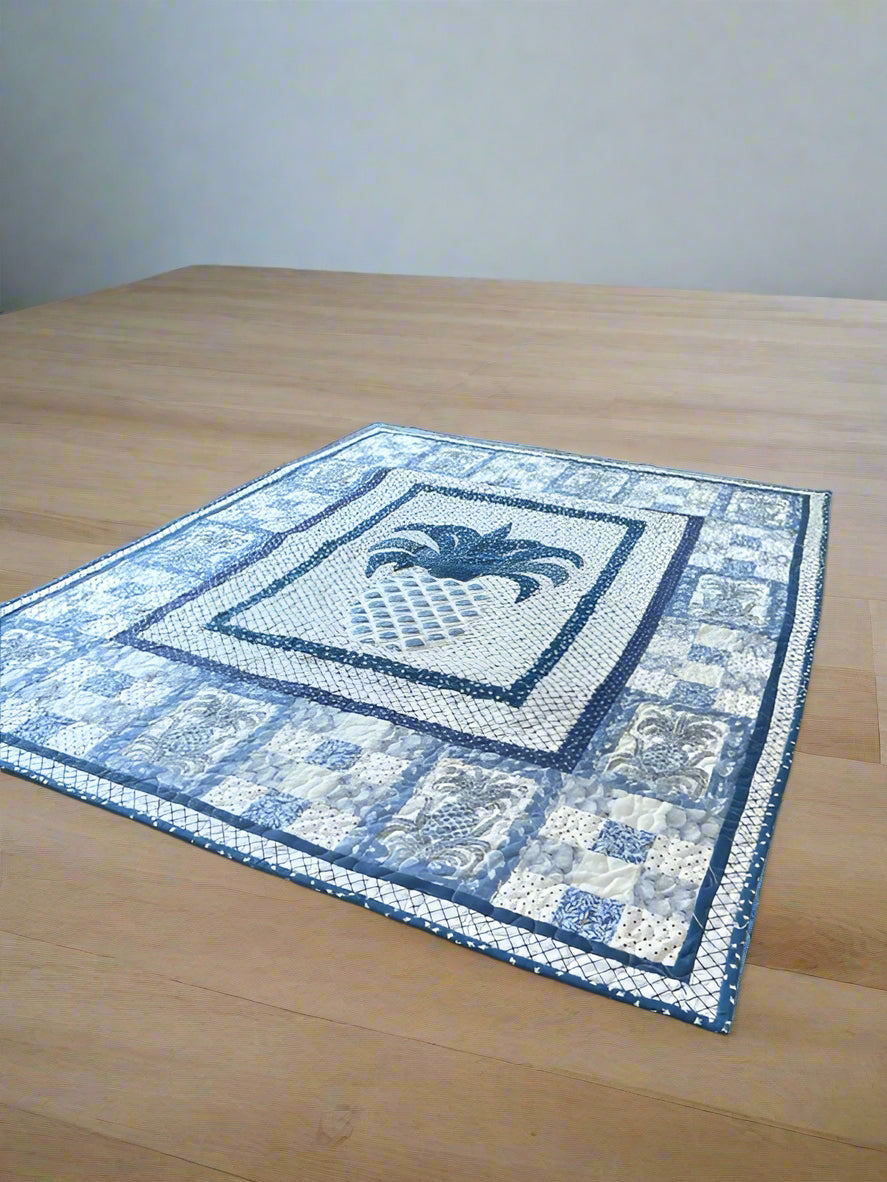 (509) Blue and White Hospitality Quilt