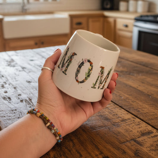 American well-made Mom gift mug