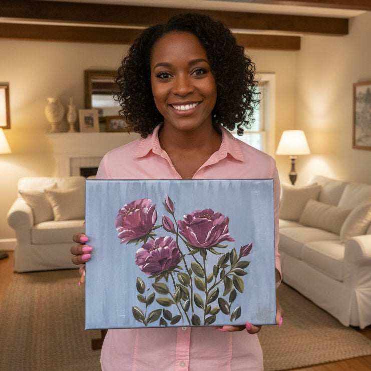 Bloom Within gorgeous painting of roses