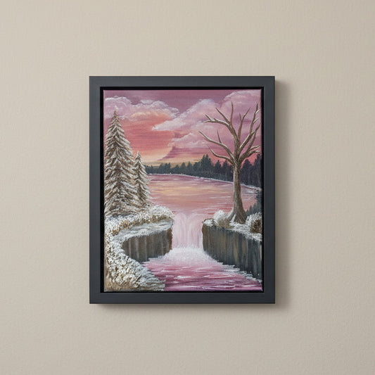Blush at Dusk Oil Painting