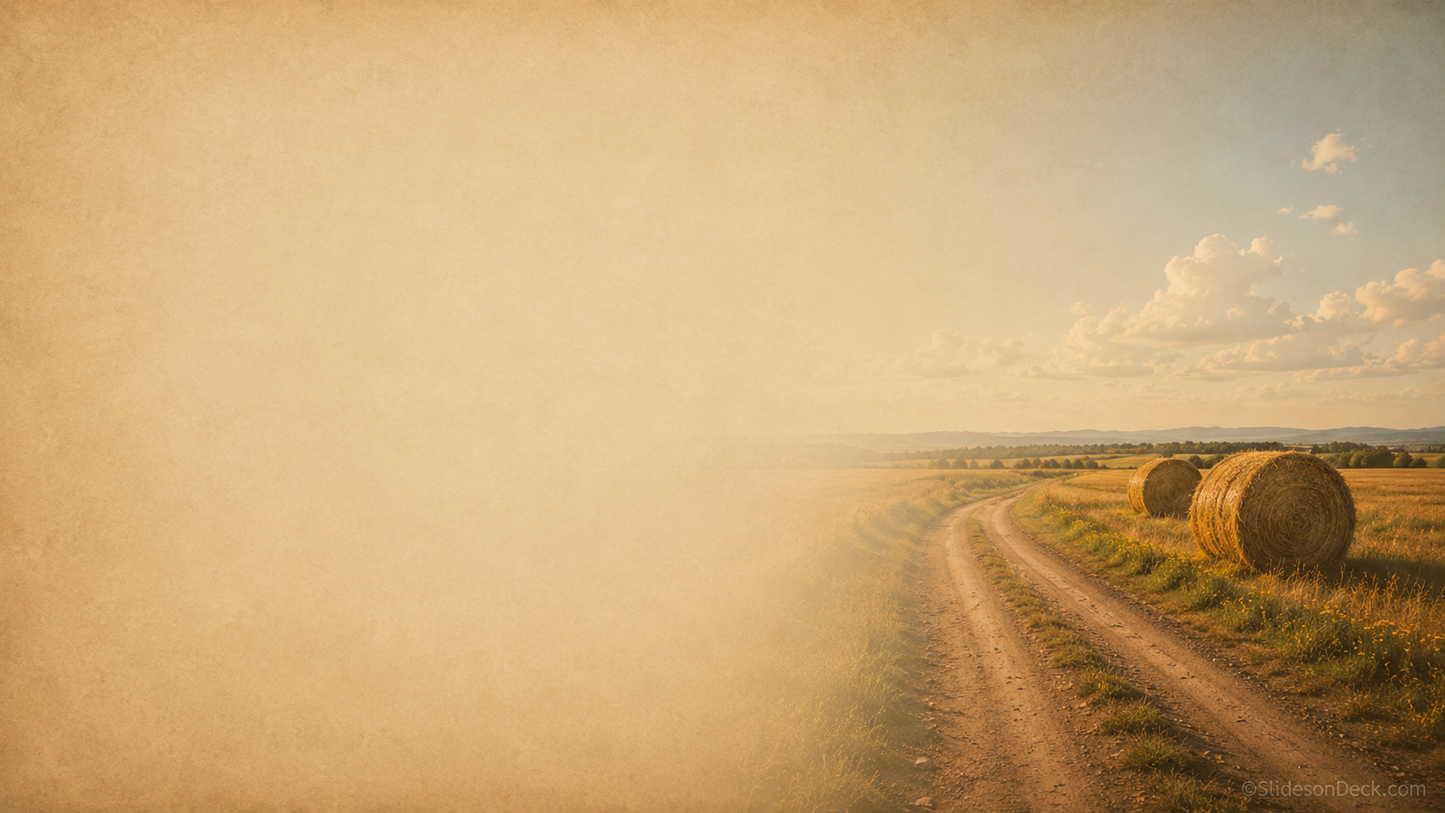 Country Roads Presentation Theme Slides Deck