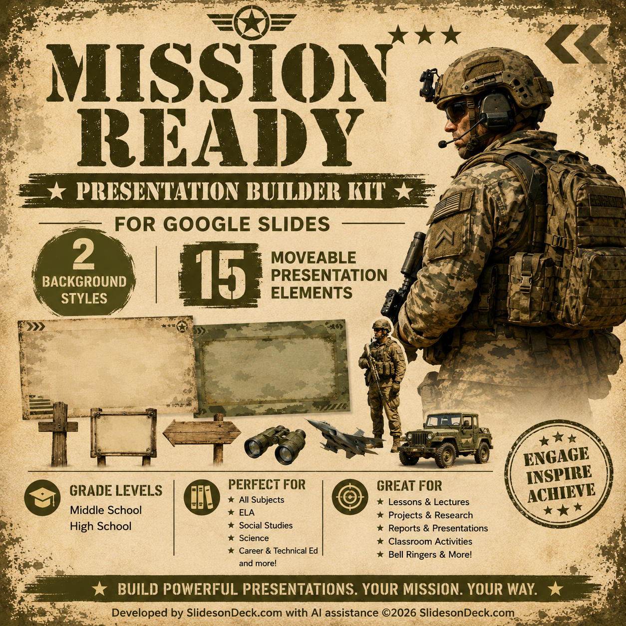 Mission Ready Presentation Builder Kit