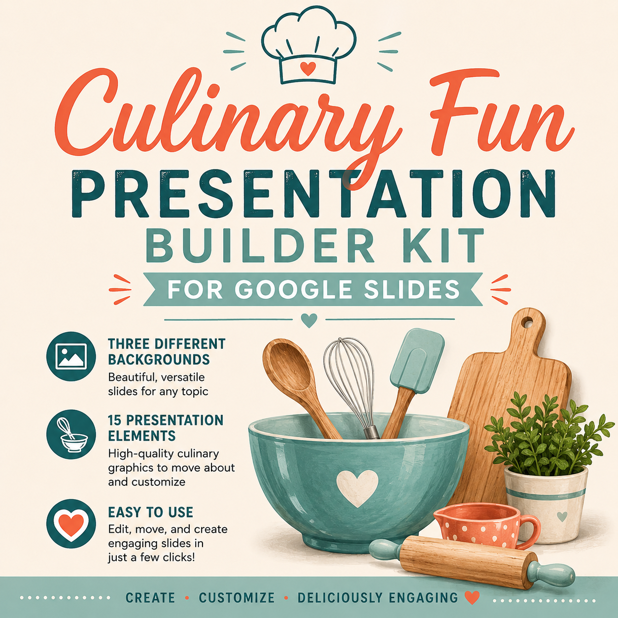 Culinary Fun Presentation Builder Kit