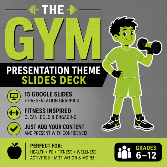 The Gym Presentation Theme Slides Deck
