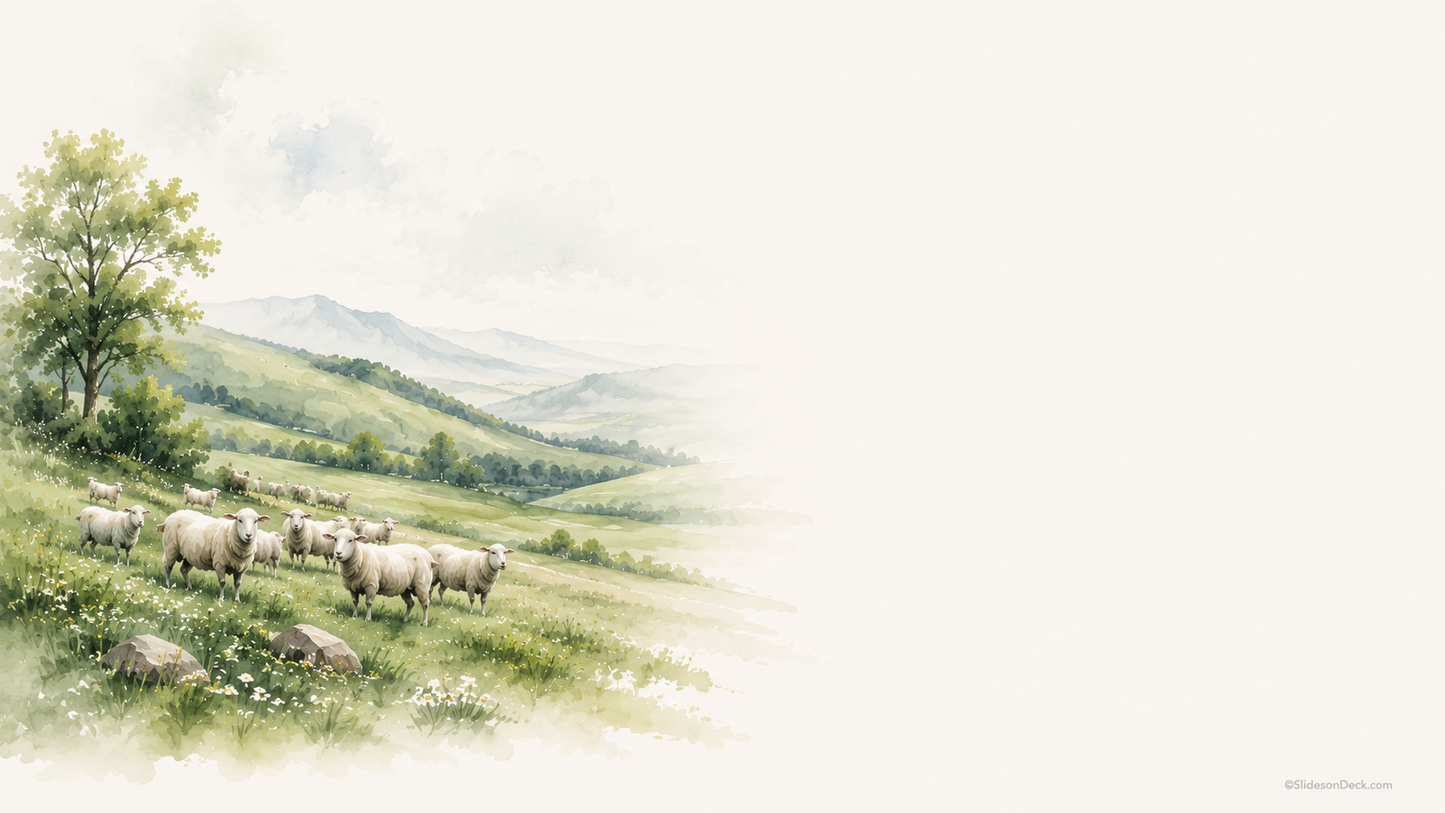 Shepherd and Flock Presentation Theme Slides Deck