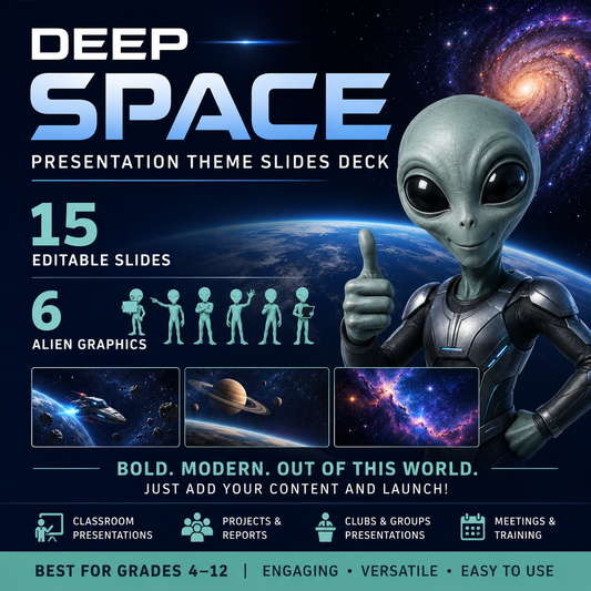 Deep Space Presentation Theme Slides Deck