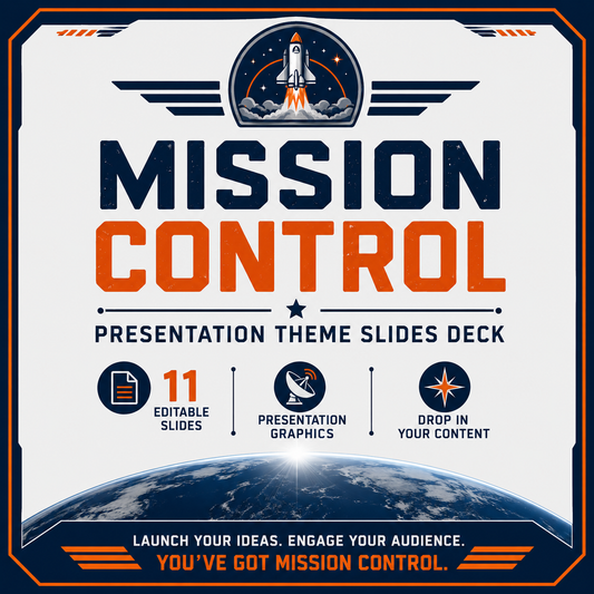 Mission Control Presentation Theme Slides Deck