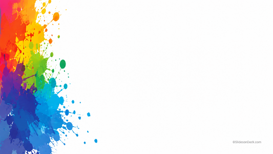 Color Splash Mini Presentation Theme Slides Deck