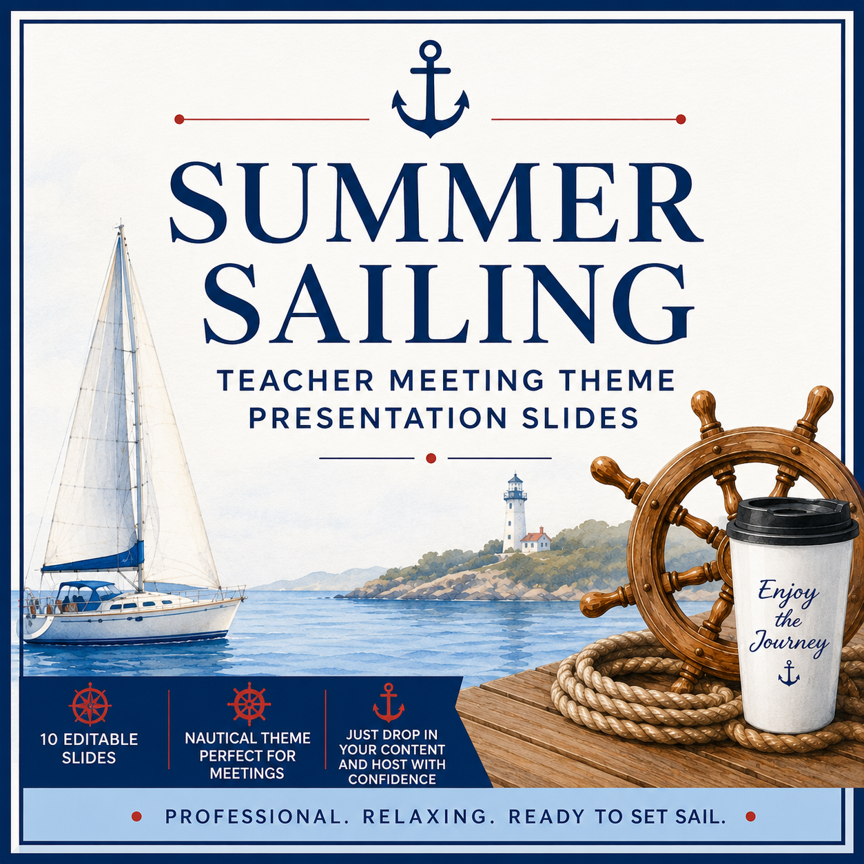 Summer Sailing Teacher Meeting Slides Deck