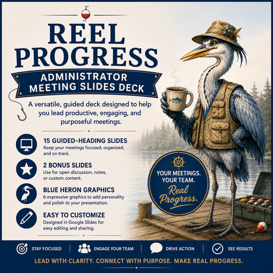 Reel Progress Administrator Meeting Slides Deck