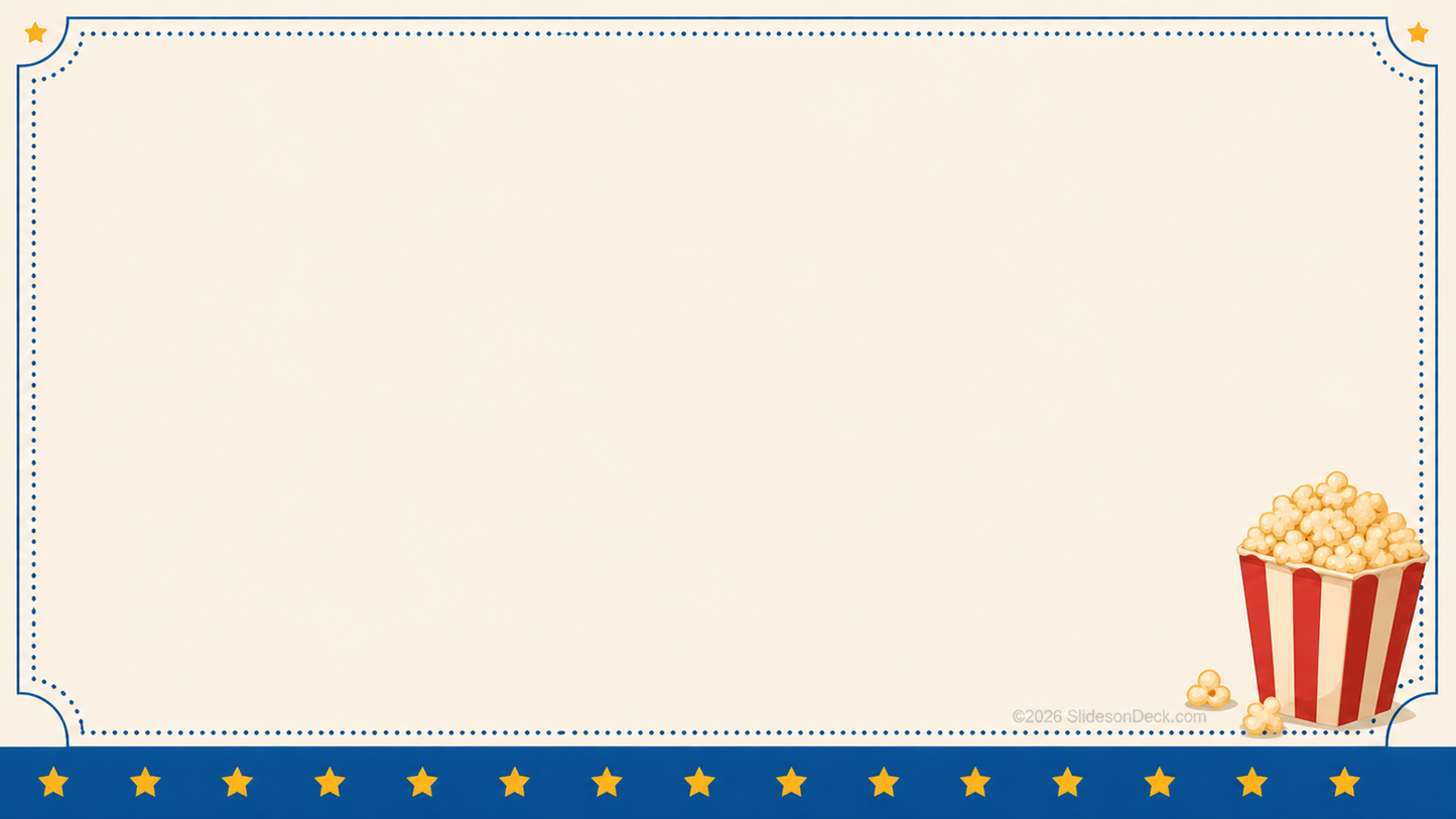 Circus Fun Presentation Theme Google Slides Deck