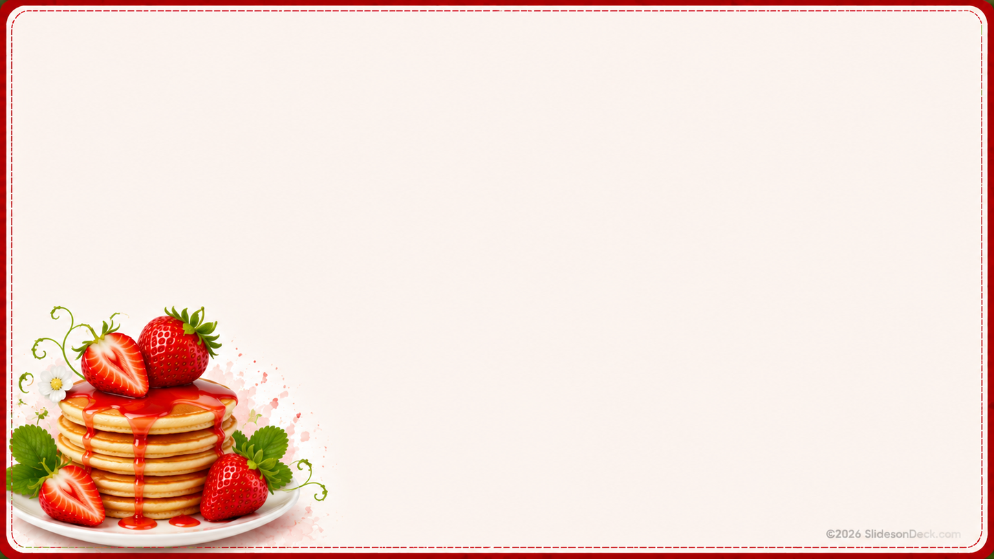 Strawberry Delight Lesson Framework Google Slides