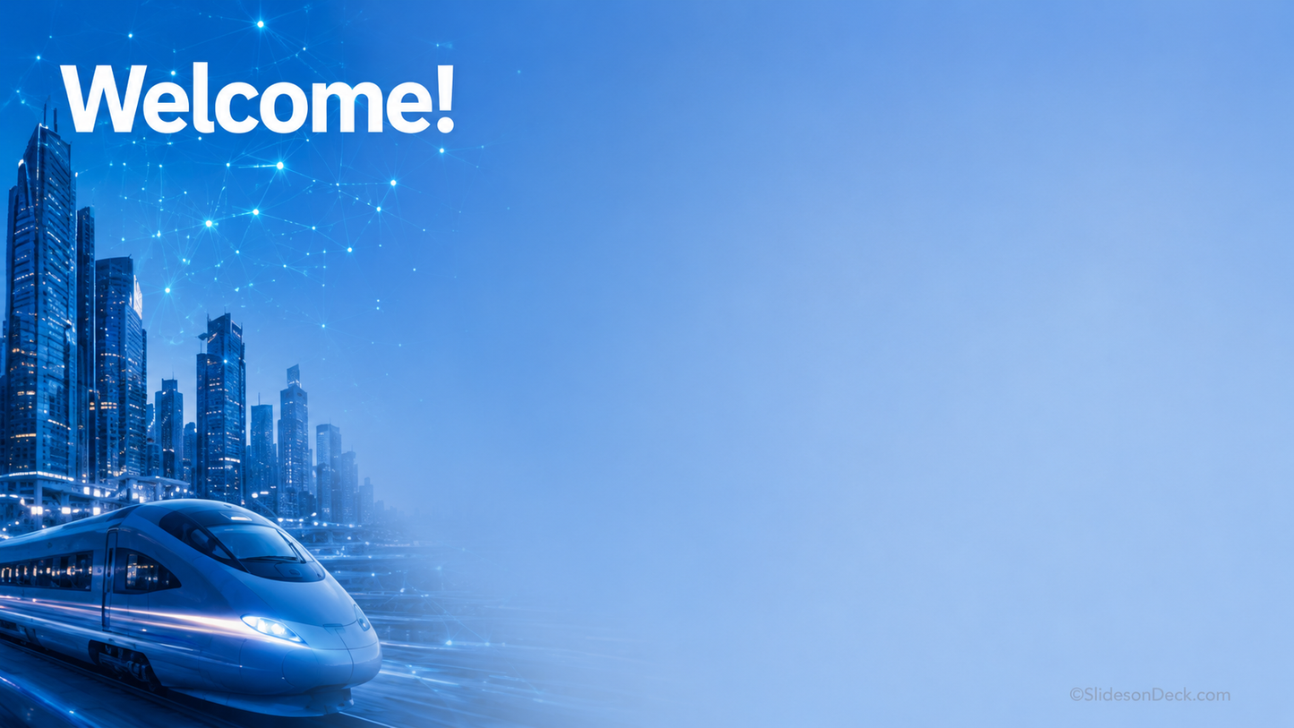 Tech Horizon Presentation Theme Slides Deck